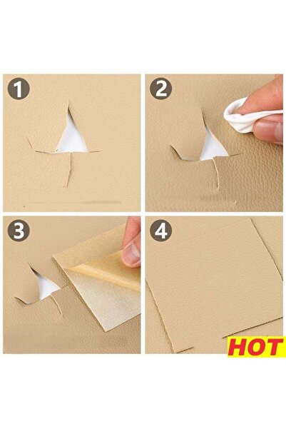 MaffStuff Self-Adhesive Eco-Leather Foil Light Cream 50x138cm 📦