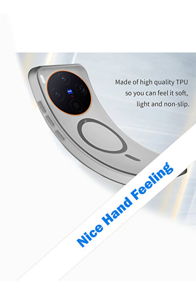 Wtech vivo x300 5G 2025 Hybrid Translucent Magsafe Raised Camera Lips Elegant Look Case Cover