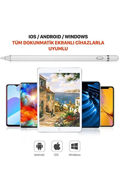 RADOON Tüm Cihazlara Uyumlu 2. Nesil Hassas Yazı Çizim Tablet ve Telefon Kalemi