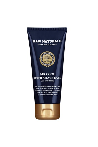 Raw Naturals Raw Naturals, Mr.Cool, 100% vegan, Balsam după ras răcoritor, 10...