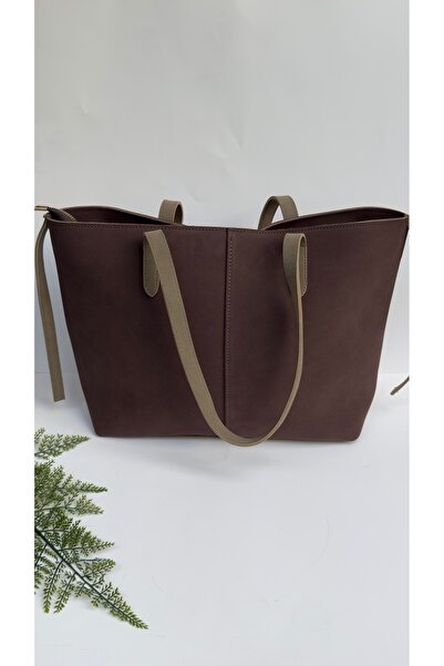 EG-BAGSS حقيبة كتف نسائية من جلد الغزال