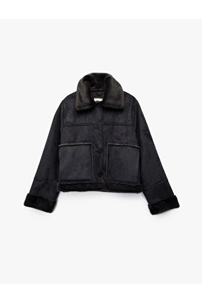 Koton Μακρυμάνικο πουκάμισο με κουμπιά και γιακά