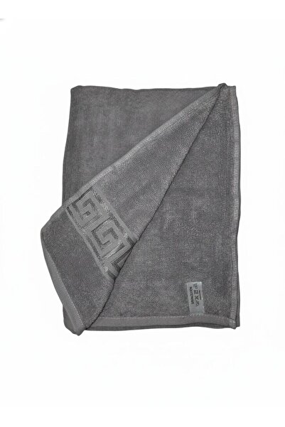 OEM Luxurious velvet and absorbent cotton bath towel, 70x130 cm, Grey