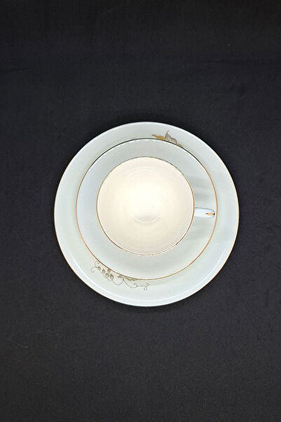 Norway Vintage Figgo Flint Coffee/Tea Cup and Saucer 3 Pieces 150 ml