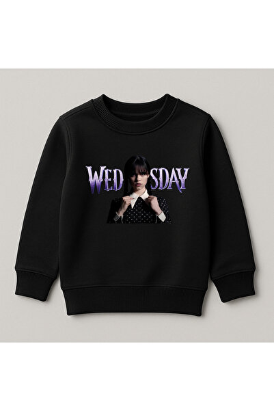 SVART WEAR Сряда Печатна велосипедна яка 100% памук Детска суитшърт