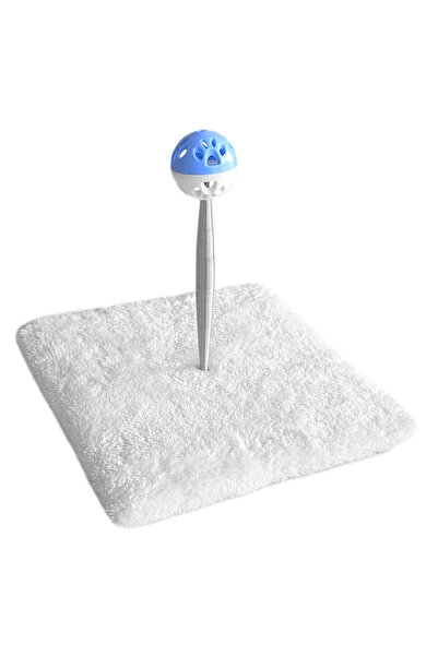 Mestore Spring-Loaded Hacıyatmaz Cat Activity Toy 16-20 cm White - Sf-Hcytmz-Byz