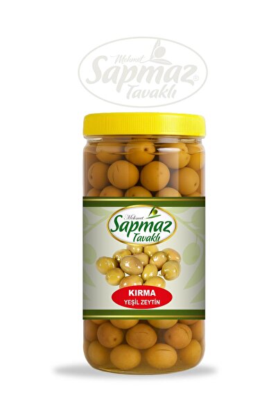 Sapmaz Tavaklı Kırma Yeşil Zeytin 1 Kg