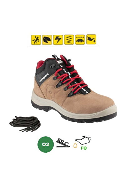 Coverguard Ghete de lucru O2 FO SRC TREK II, nubuc maro, fără vârf, talpă rezistentă la hidrocarburi (Covergua)