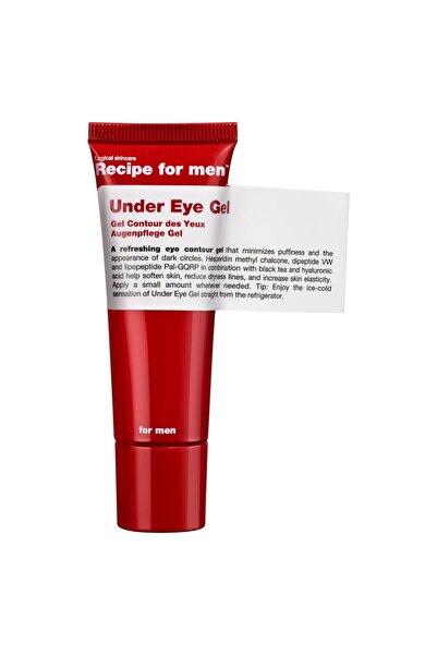 Recipe For Men , Гел за околоочния контур, 100% веган, Минимизира подпухналос...