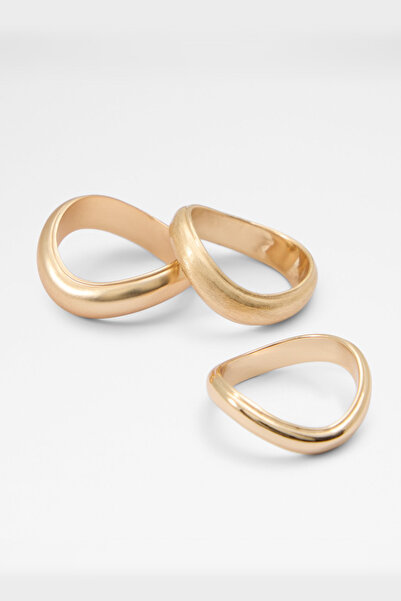 Aldo ONMYWAVY - Kadın Gold Rengi Yüzük Seti