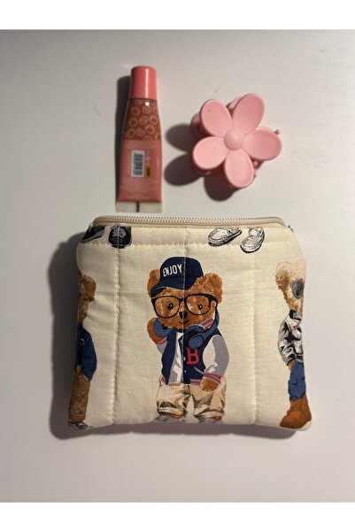 MY.MİMO Ayıcıklı Ped Çantası - Organizer