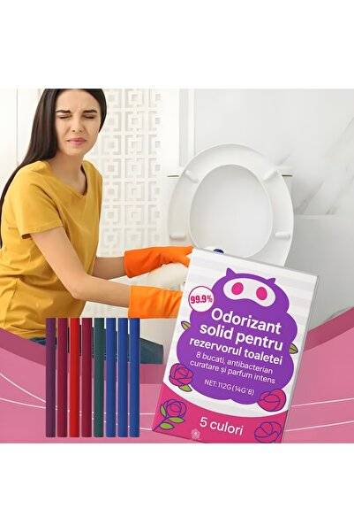 MODVIA Solid Toilet Air Freshener Tank 8 Pieces