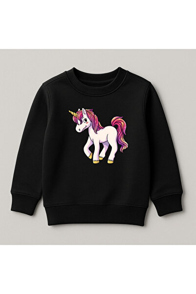 SVART WEAR Swea pentru copii 100% bumbac cu imprimeu Unicorn tricou