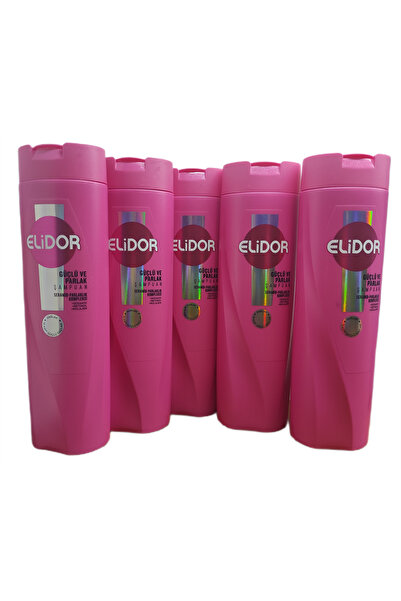 Elidor Strong and Shiny Shampoo (New) 400 ml X 5 Pieces