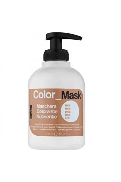Kaypro كولر ماسك - بيج - قناع للشعر - يغذي ويرطب ويصحح ويجدد لون الشعر - 300ML