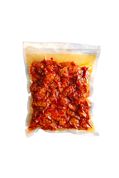MAYA KITCHEN Tempe Kering Pedas Manis (Acı ve Tatlı Kuru Tempeh) (100g)