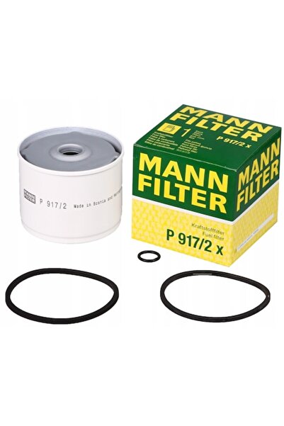 Mann-Filter Filtru de combustibil, Mann-Filter, P 917/2 x, 71 x 88 mm, Alb/Argintiu