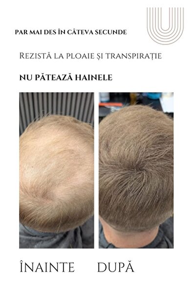 Hairify fibre de păr blond din keratină pentru păr rar, rezistente la vânt și ploaie, 27.5g