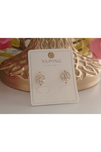 xUPING ZİRKON TAŞLI ÇİÇEK MODEL KÜPE