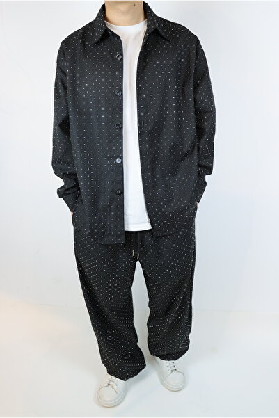 Urban Collection Men's suit with rhinestones
