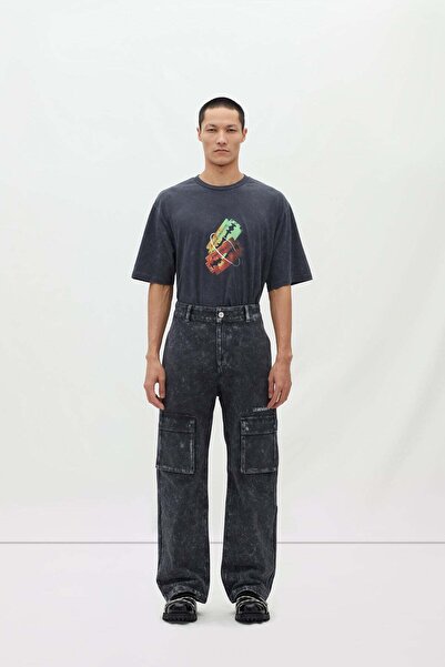 LES BENJAMINS Baggy Cargo Jeans
