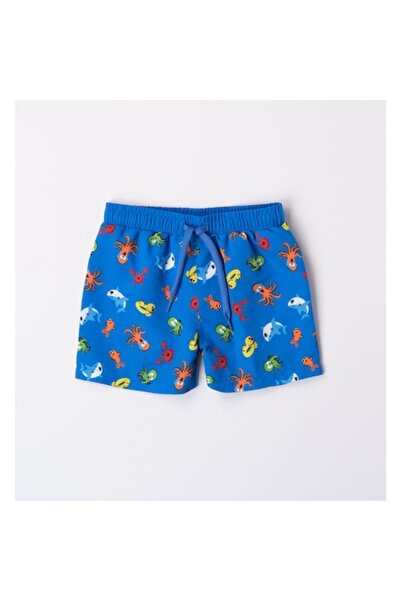 İDO I Do - Boys' swim shorts, 4.8577, Multicolor, 92-98 cm