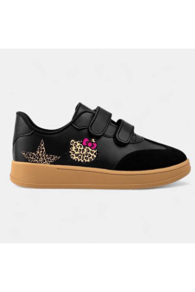 amazoondesing Hello Animal Leopard Printed Girls Children's Sneakers