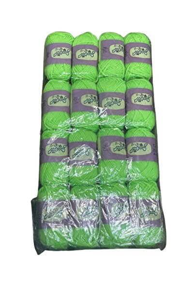The comprehensive house Cashmere wool thread green 16 pieces