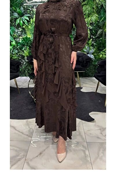 my312 Omzu Embroidered Jacquard Dress-5602