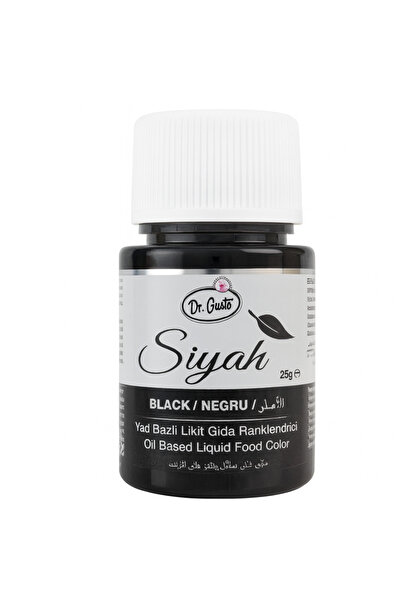 Top Ingrediente Colorant Alimentar Pentru Ciocolata - Lichid - Negru - 25 Gra...