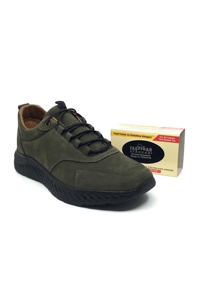 LİSANS SHOES 100% Genuine Leather Orthopedic Men's Winter Comfortable Daily New Season Shoes 40-44