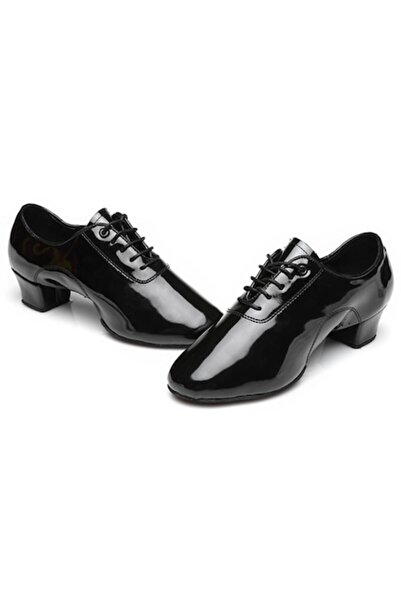 OEM Pantofi de dans pentru băieți, negri, mărimea 35