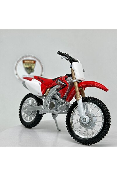 MotoGarage نموذج معدني مصبوب بمقياس 1:18 لدراجة هوندا CRF 450R - نموذج دراجة ...