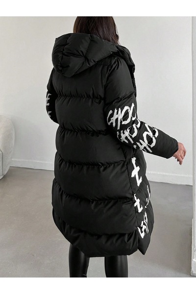 Quen Women's Puffer Long Coat