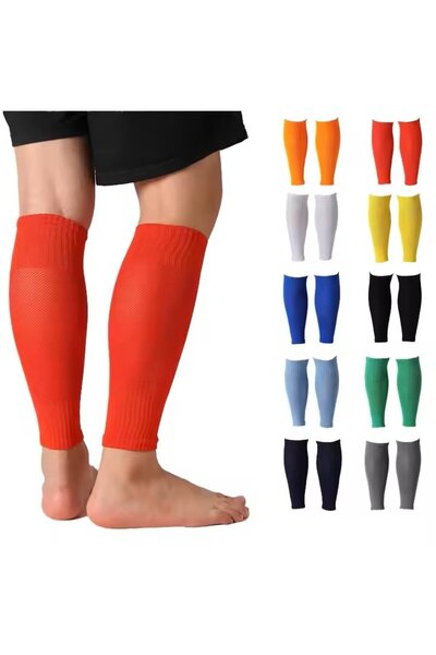 OEM Children's football leg warmers, 32 cm, one-size, Yellow