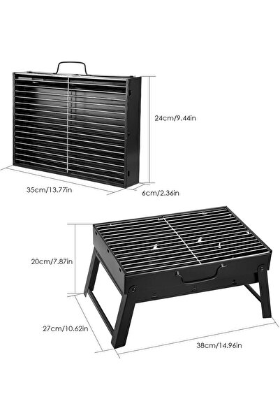 OEMN Portable Folding Grill – Compact, Easy to Carry and Ideal for Outdoor Cooking