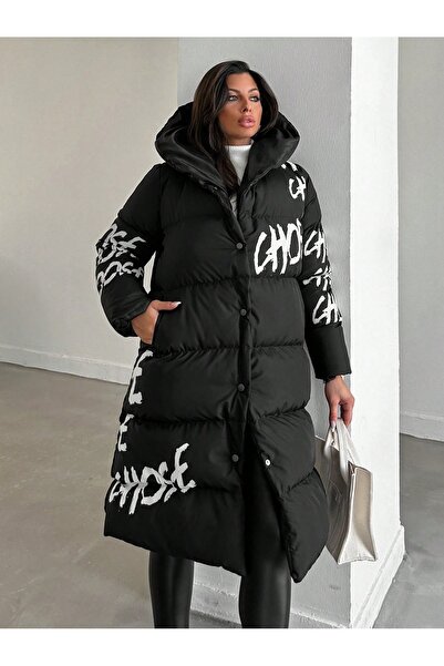 Quen Women's Puffer Long Coat