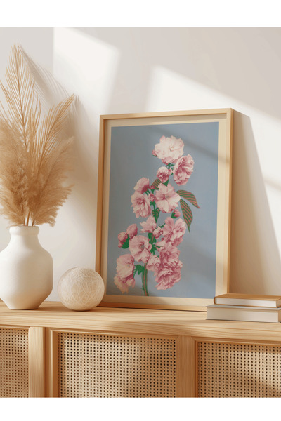 Patika Poster – Bahar Dalları | Çerçeveli Poster | Modern Duvar Dekoru | Tablo