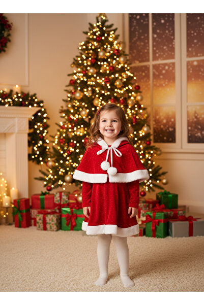 KidsMagazin Santa Claus dress with cape