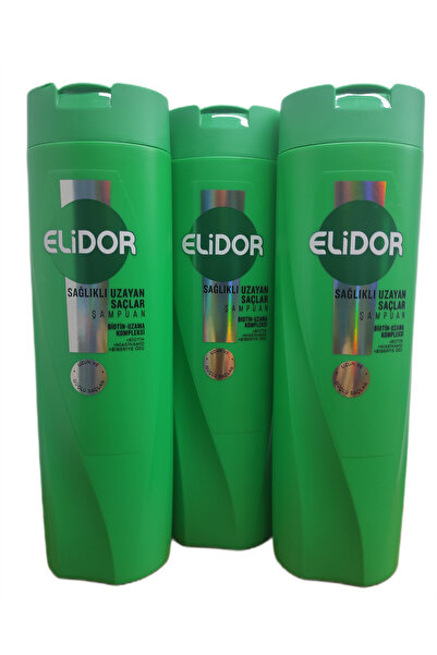 Elidor Healthy Growing Hair Shampoo (New) 400 ml X 3 Pcs