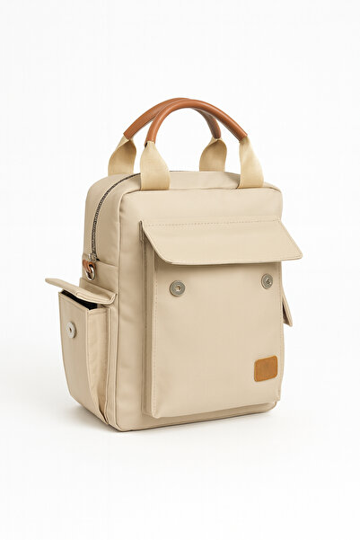 Av A Dos Women's Backpack and Shoulder Bag Mother Baby Care Bag Daily Backpack with Side and Front Pockets