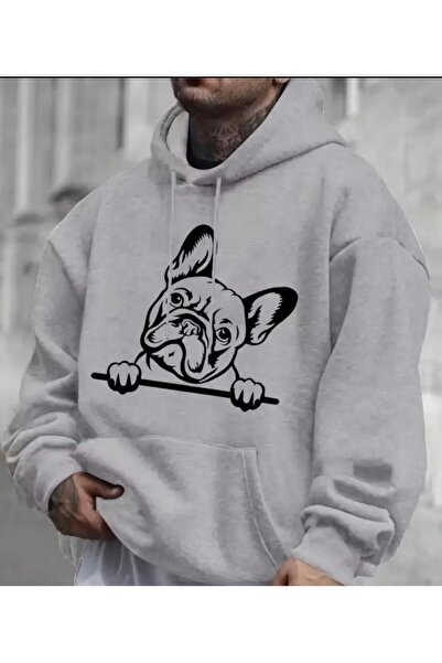 Oceanwear سويت شيرت للكلاب للجنسين مطبوع بغطاء رأس قصة فضفاضة