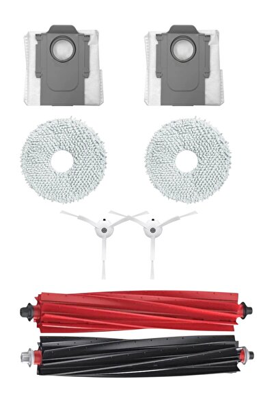 ROPALDE Roborock Qrevo Master Robot Vacuum Cleaner Compatible 8-Piece Spare Parts Set