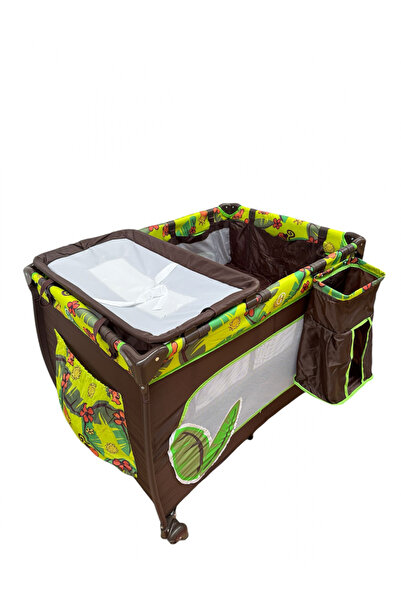 L-Sun Pătuț cu masă de înfășat, cu două niveluri, saltea și sac de colectare,...