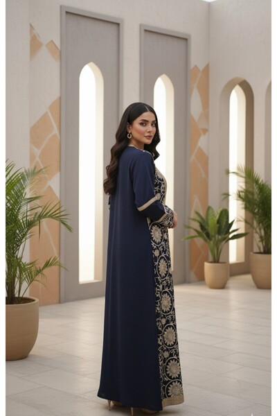 Maison Emarat Embroidered 2 piece ensemble Jalabiya