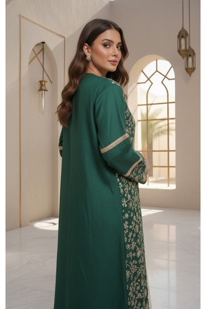 Maison Emarat Embroidered 2 piece ensemble Jalabiya