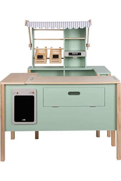 Small Foot Kids' Shop and Kitchen - Sage Green "Fresh"