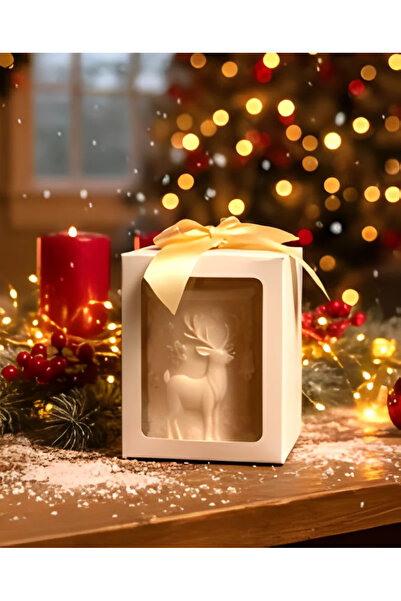 Herum Scented candle with pattern, HANDMADE, soy wax, cotton wick, 7.5 cm