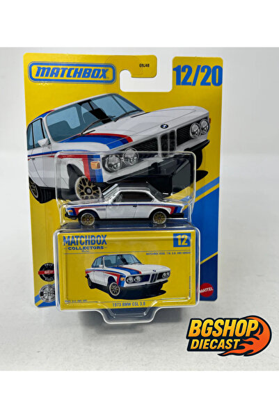 HOT WHEELS 1973 BMW CSL 3.0 #12 * 2026 Matchbox Collectors Case E - (Koleksiyonluk Model)