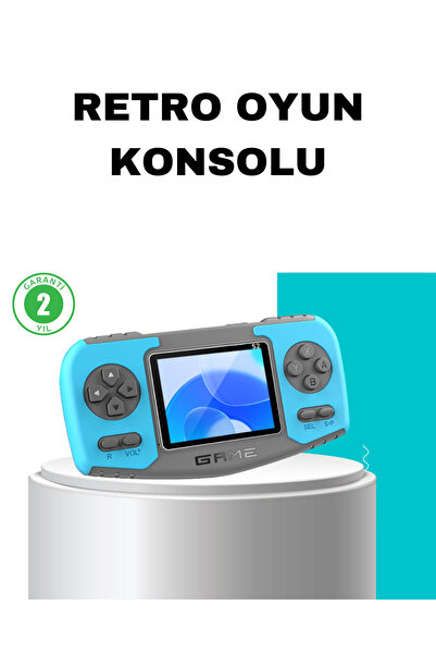 UCUZTEKNO Taşınabilir Mini Video Oyun Konsolu Ergonomik Tasarım